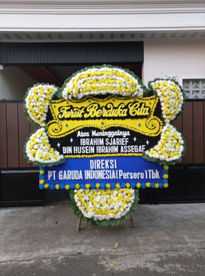 Papan Bunga Duka di Lubuk Baja