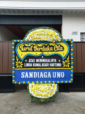 Papan Bunga Duka di Lubuk Baja